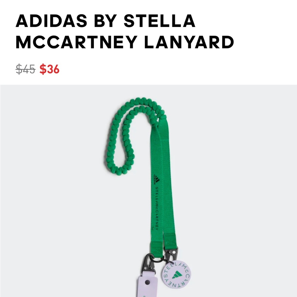 NWOT Adidas Lanyard